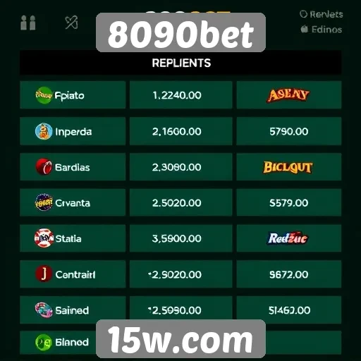Análise das ofertas de jogos disponíveis no 8090bet