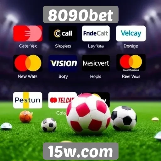 Variedade de métodos de pagamento na 8090bet